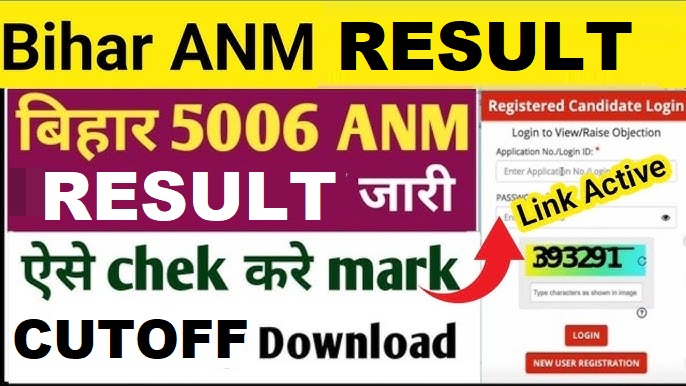 Bihar SHS ANM Result 2026