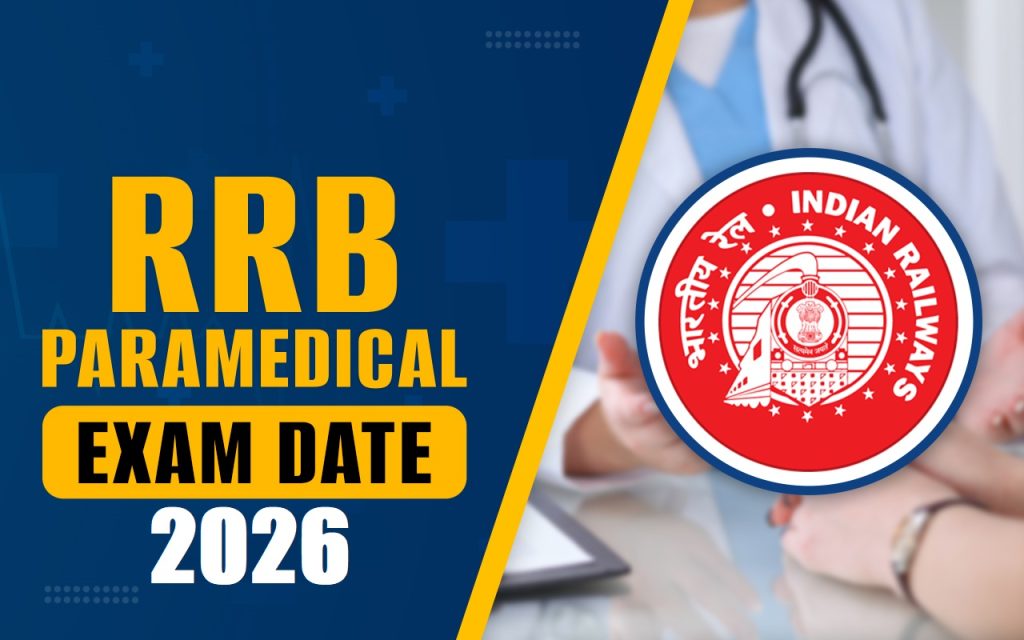 RRB Paramedical Staff Exam Date 2026