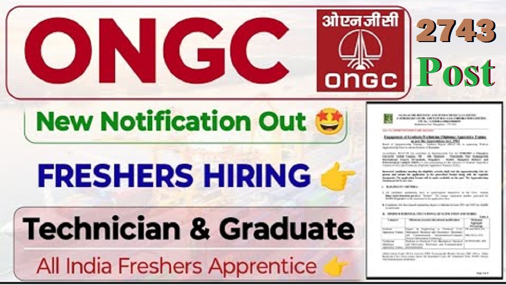 ONGC Apprentice Recruitment 2025