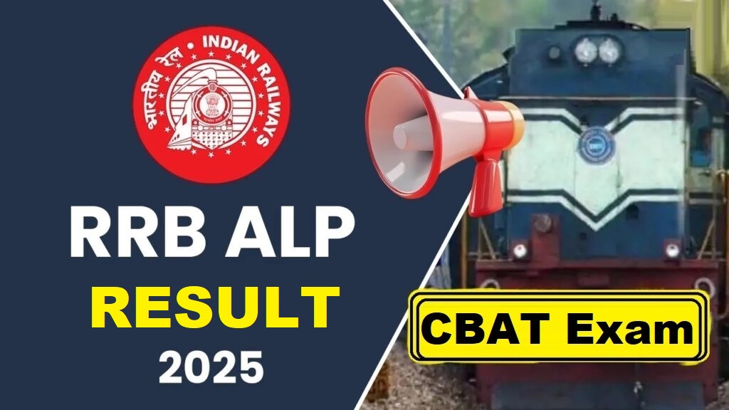 Railway RRB ALP 01/2024 CBAT Result 2025