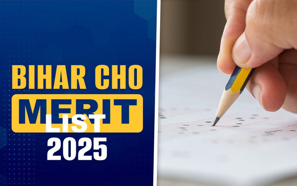 Bihar SHSB CHO Merit List 2025