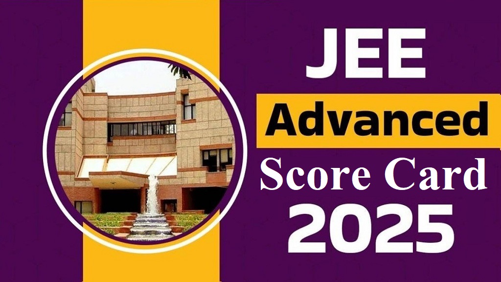 IIT JEE Advanced Score Cared 2025