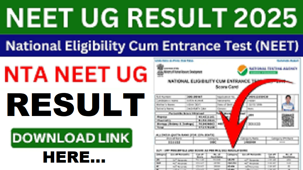NTA NEET UG Result 2025