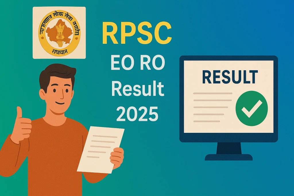 RPSC EO RO Result 2025